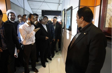 بازدید وزیر فرهنگ و ارشاد اسلامی از بخش دارالکتابه